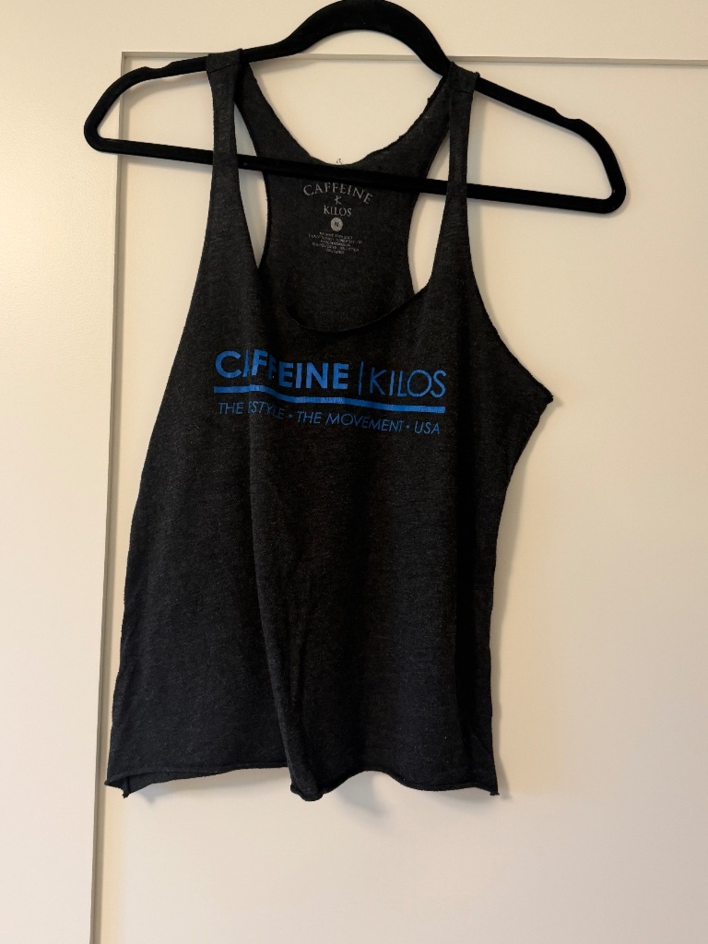 Caffeine & Kilos Cropped Tank